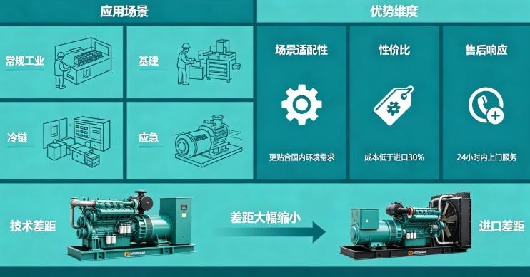 国产发电机对比进口，差距到底还有多大？